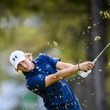 Cedric Gugler pointe au 9e rang après deux tours à Crans KEYSTONE/JEAN-CHRISTOPHE BOTT